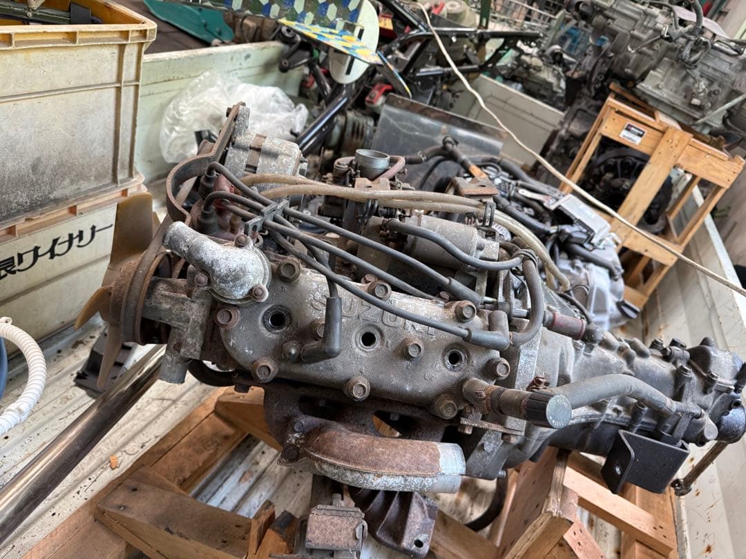 sj10 ジムニー 昭和55年　実動　ガソリンエンジン フロントマウント用