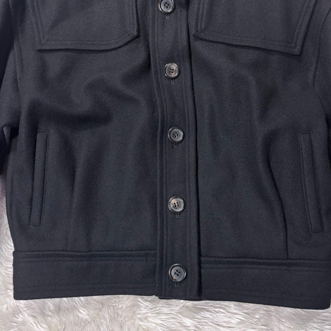 美品✨ミスクロエ ショートコート ジャケット ウール90% 黒 ブラック 40