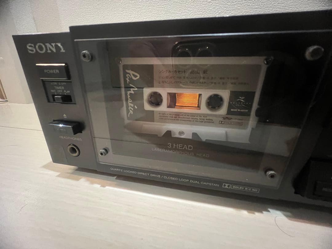 SONY カセットデッキ オーディオ機器　TC-K555ES2 完全ジャンク