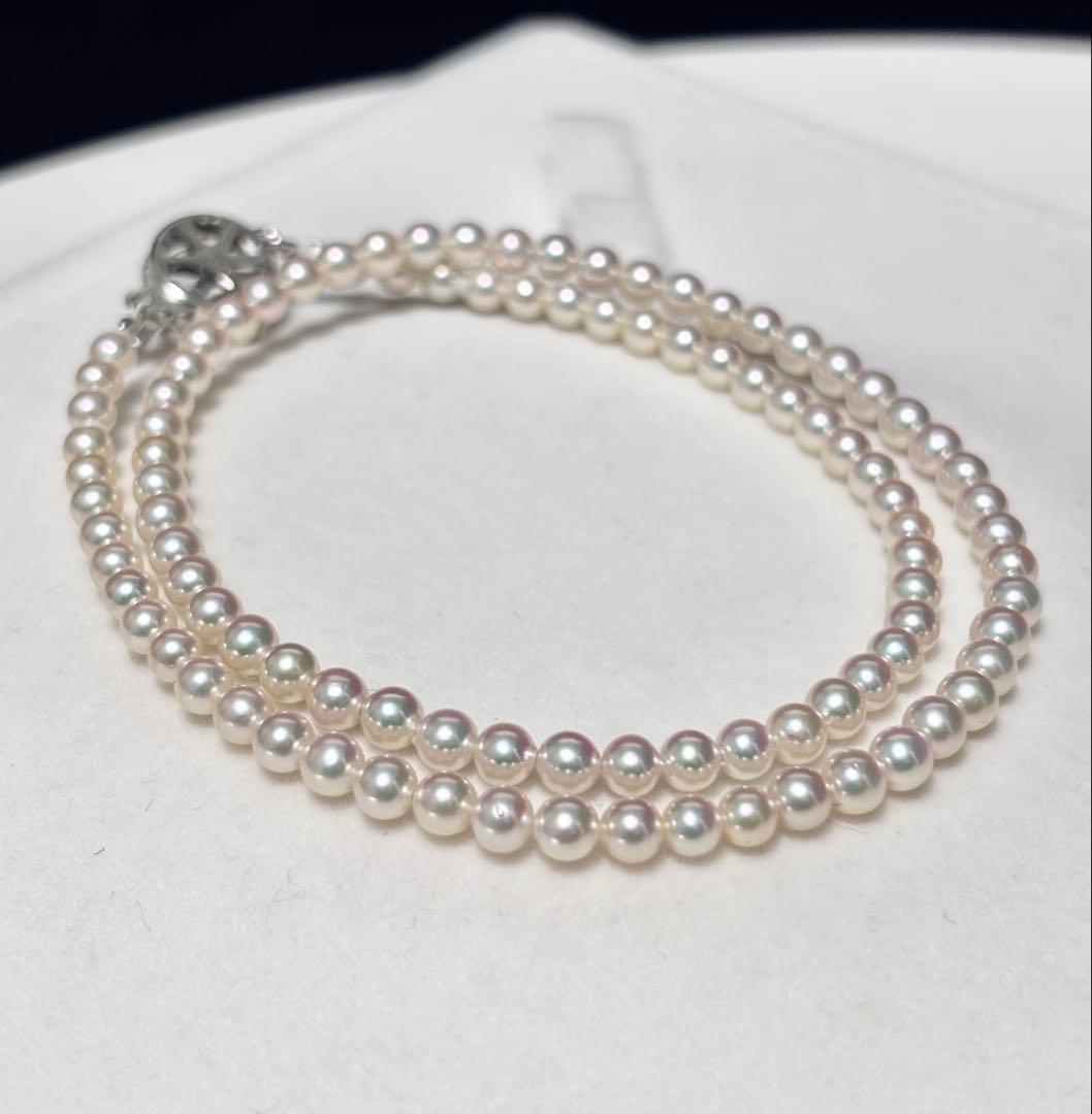 専用ページ！②照り最強！オーロラ彩凛レベル！3.5-4.0mm アコヤ真珠