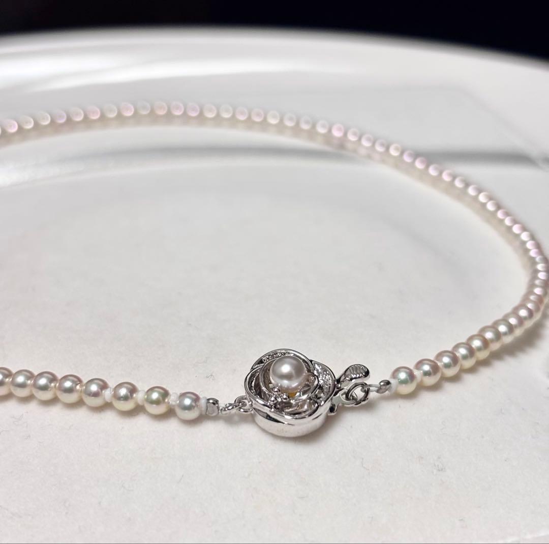 専用ページ！②照り最強！オーロラ彩凛レベル！3.5-4.0mm アコヤ真珠