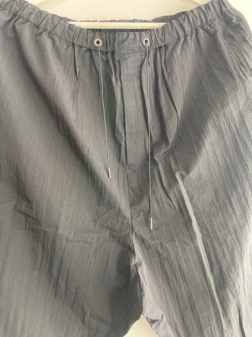 FUMITO GANRYU 黒　サルエルパンツ