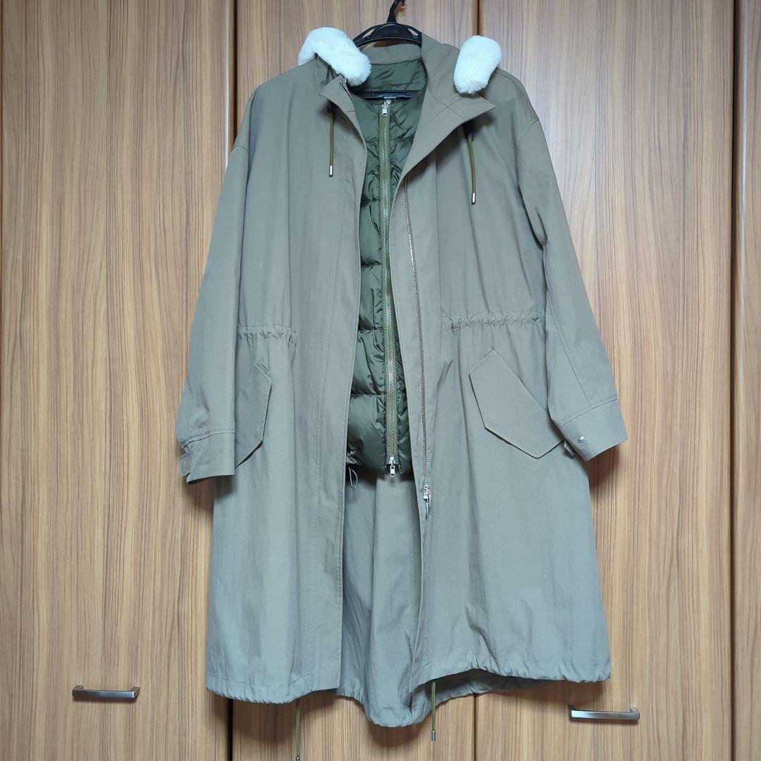 未使用　ブランベール3WAYモッズコート