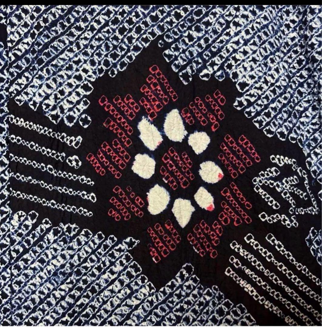 有松鳴海絞りフルセット5点 高級浴衣+半幅帯+帯締め+帯揚げ+帯留め