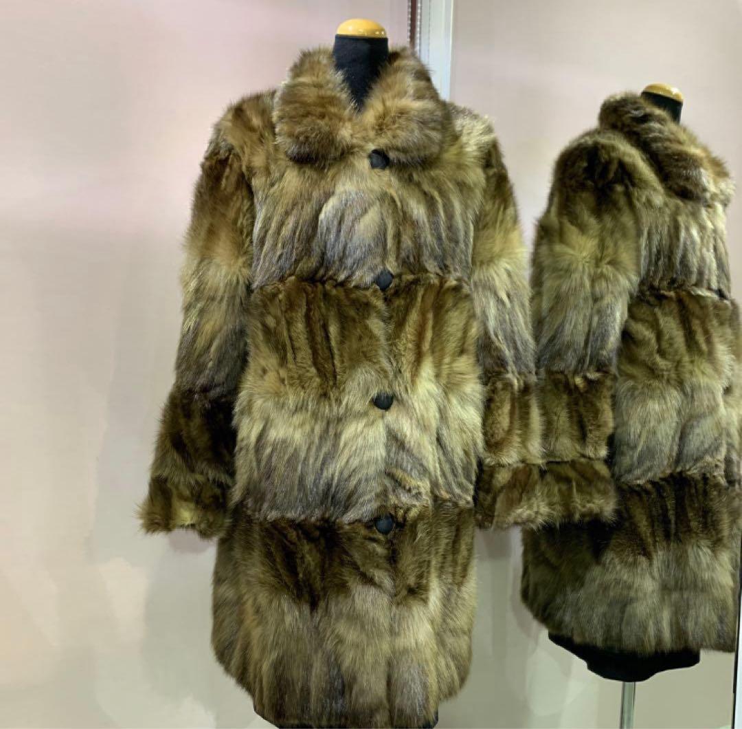 新春　プライス❣️ ロシアンセーブル　リバーシブル　コート《貂皮 毛皮 大衣》