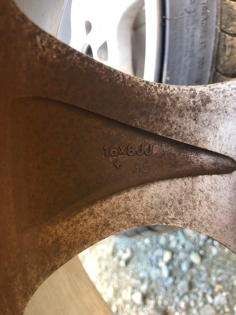 work nezart 16インチ PCD100 8J +25