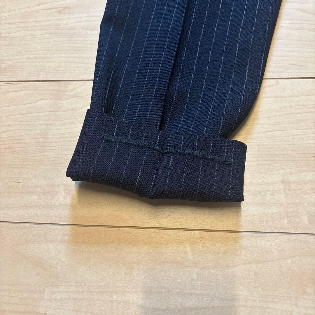 濃紺ストライプスラックス　XS