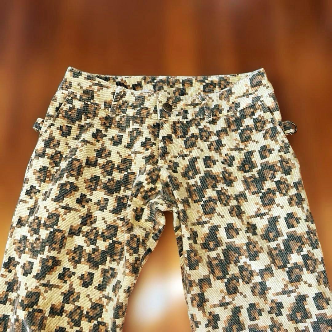 希少　beauty:beastデジタルヒョウ柄パンツ