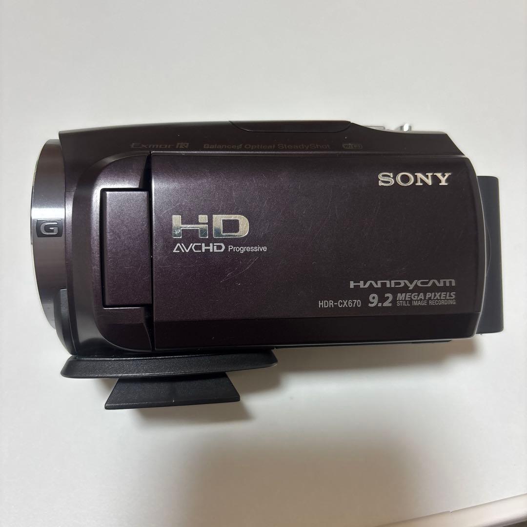 SONY HDR-CX670 ビデオカメラ本体