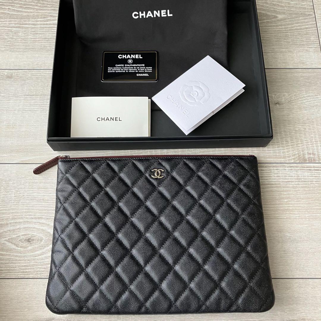 【新品・未使用】CHANEL クラシック ジップ ポーチ クラッチバッグ
