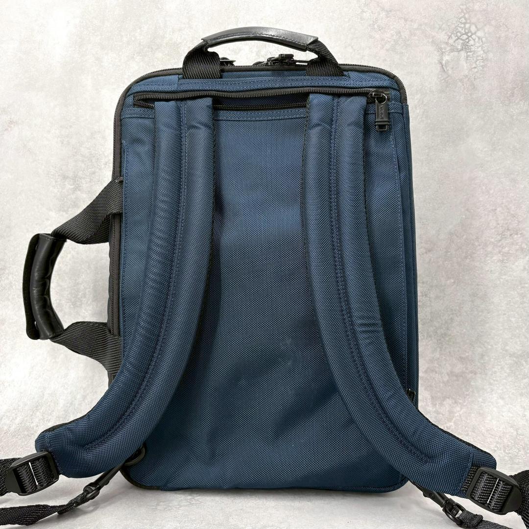 【美品】トゥミ バックパック 3WAY ビジネスバッグ 232398NVY 通勤