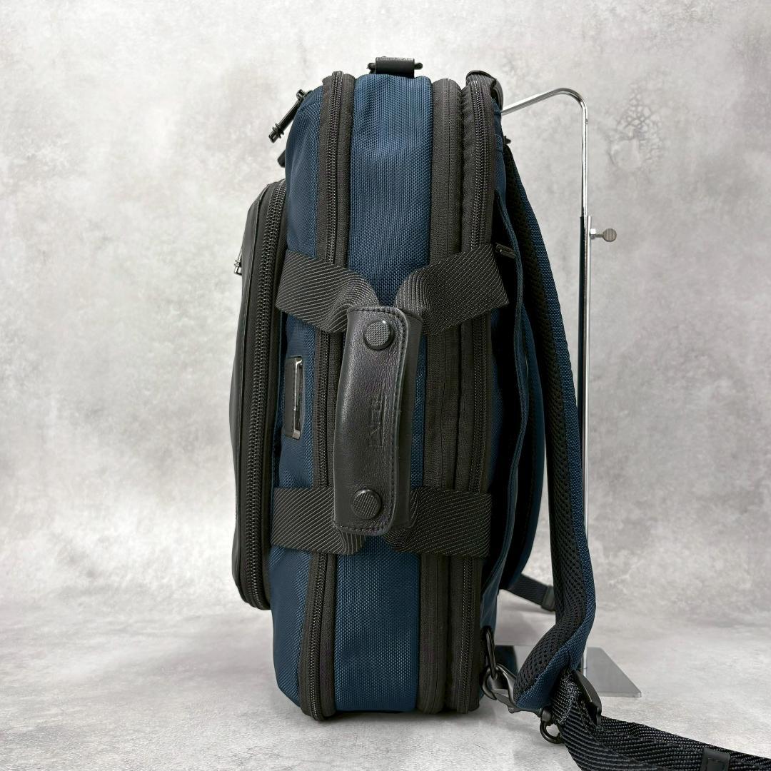 【美品】トゥミ バックパック 3WAY ビジネスバッグ 232398NVY 通勤