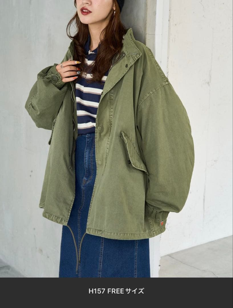 フリークスストアM65ライナー付きモッズコ－ト