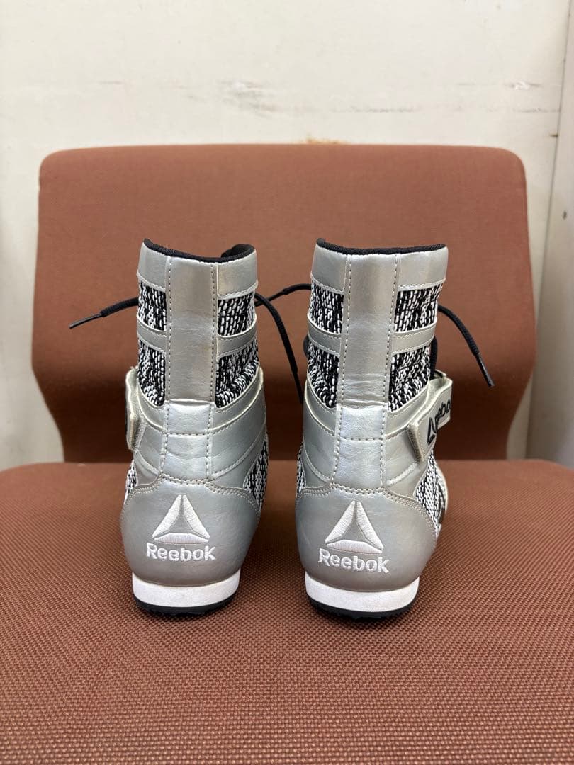Reebok ボクシングシューズ シルバー/ブラック