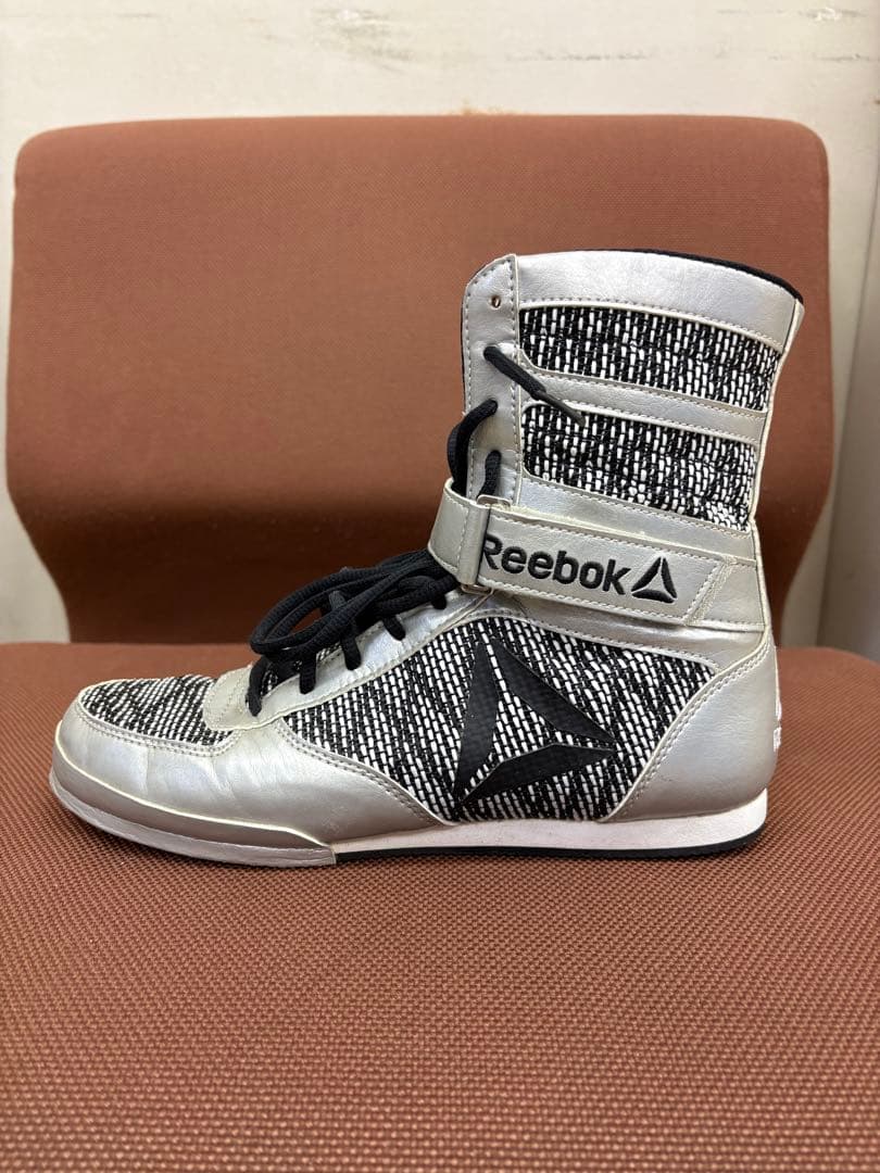 Reebok ボクシングシューズ シルバー/ブラック