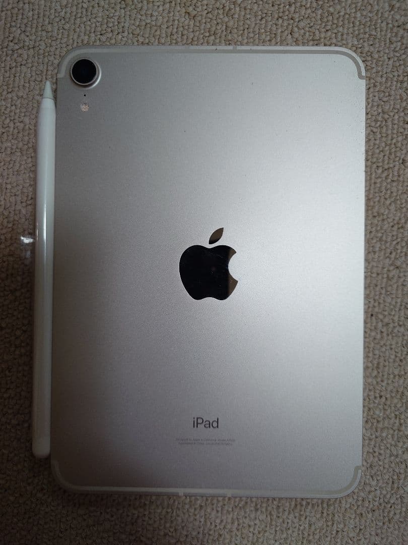iPad mini (第6世代) 64GB Wi-Fi+Cellular　ペン付