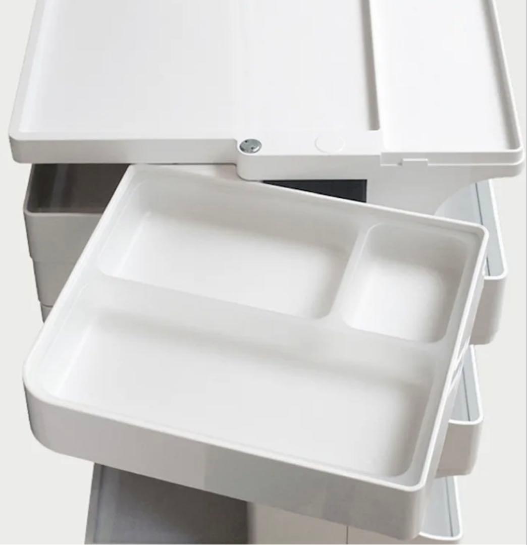 Boby Wagon ボビーワゴン 3段3トレイ ホワイト B-LINE