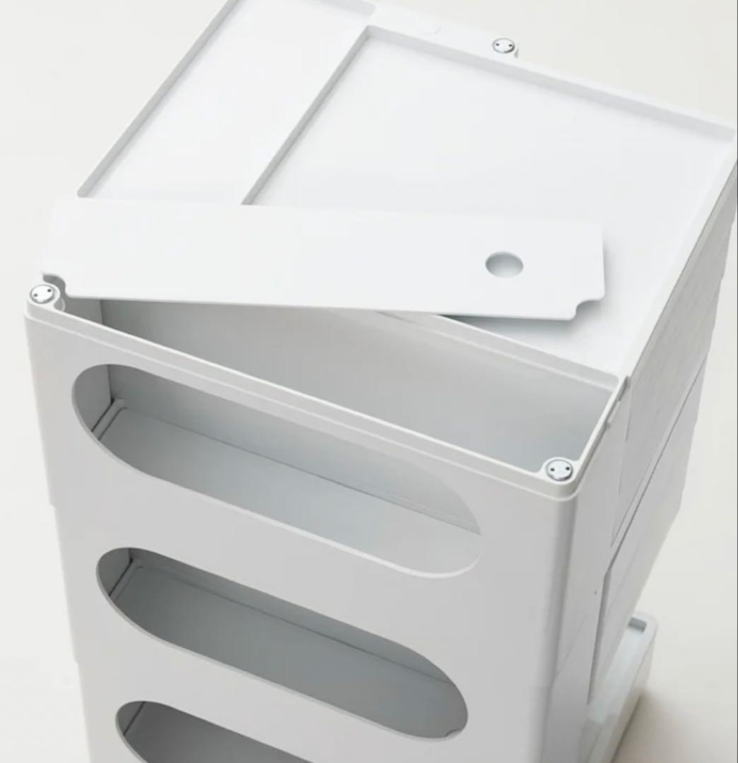 Boby Wagon ボビーワゴン 3段3トレイ ホワイト B-LINE