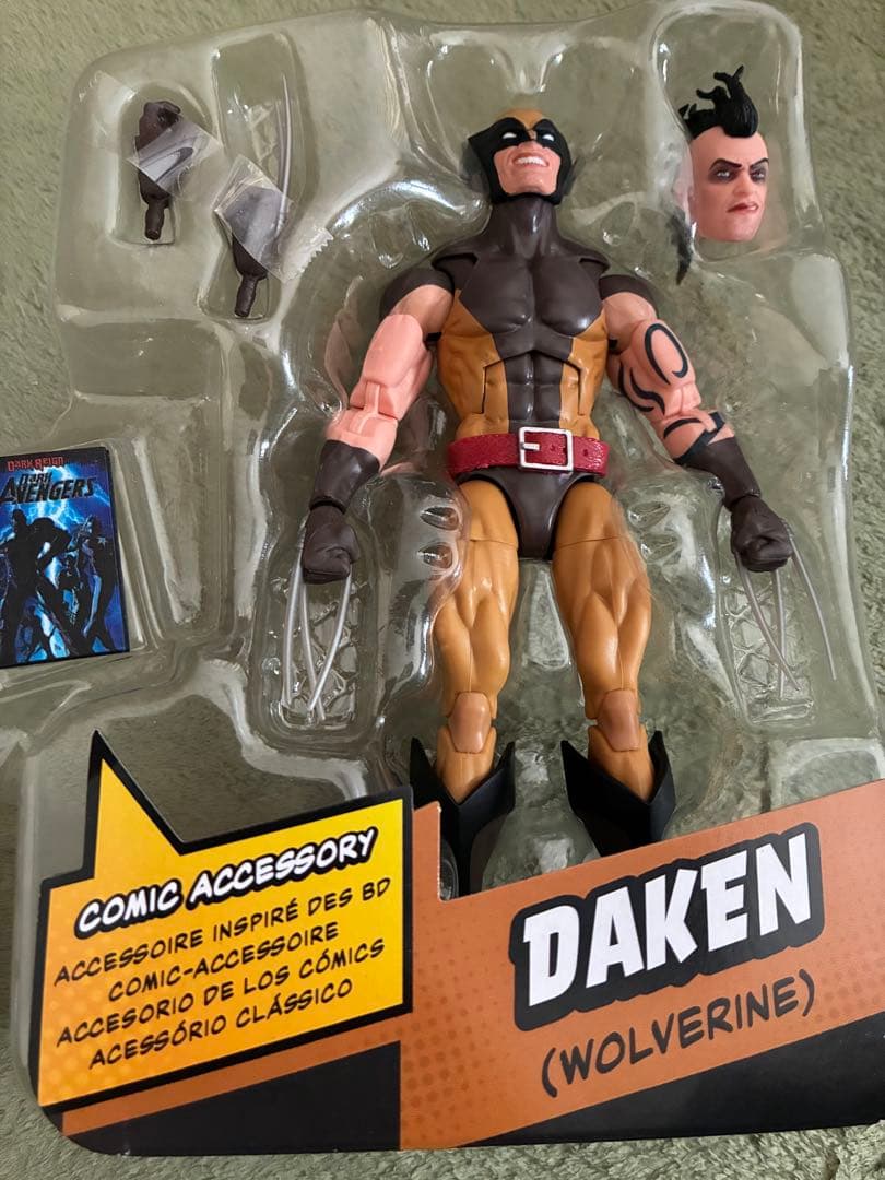 マーベルレジェンド　ヘルヴァリン　ダケン　セット　開封品　ウルヴァリン　箱痛み
