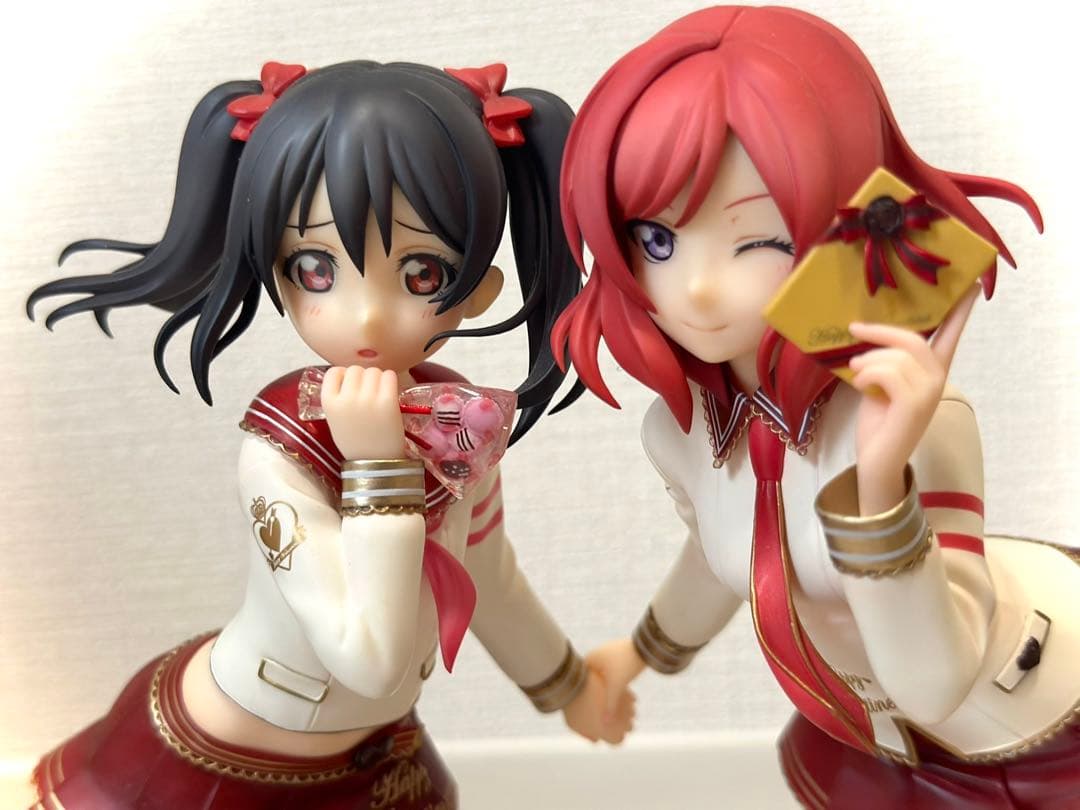 ラブライブ！スクフェス 矢澤にこ＆西木野真姫 バレンタイン編 フィギュア