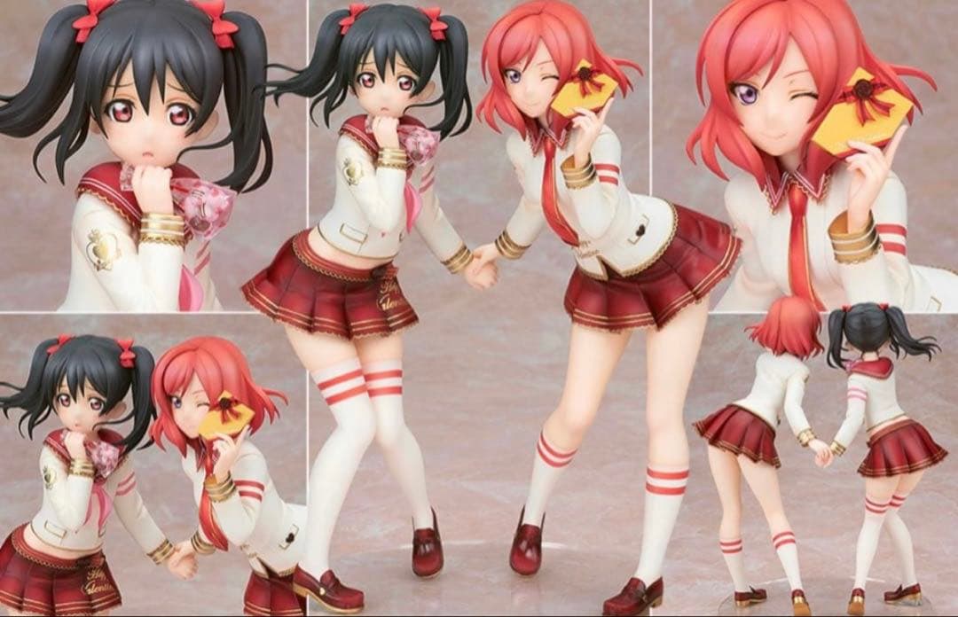 ラブライブ！スクフェス 矢澤にこ＆西木野真姫 バレンタイン編 フィギュア
