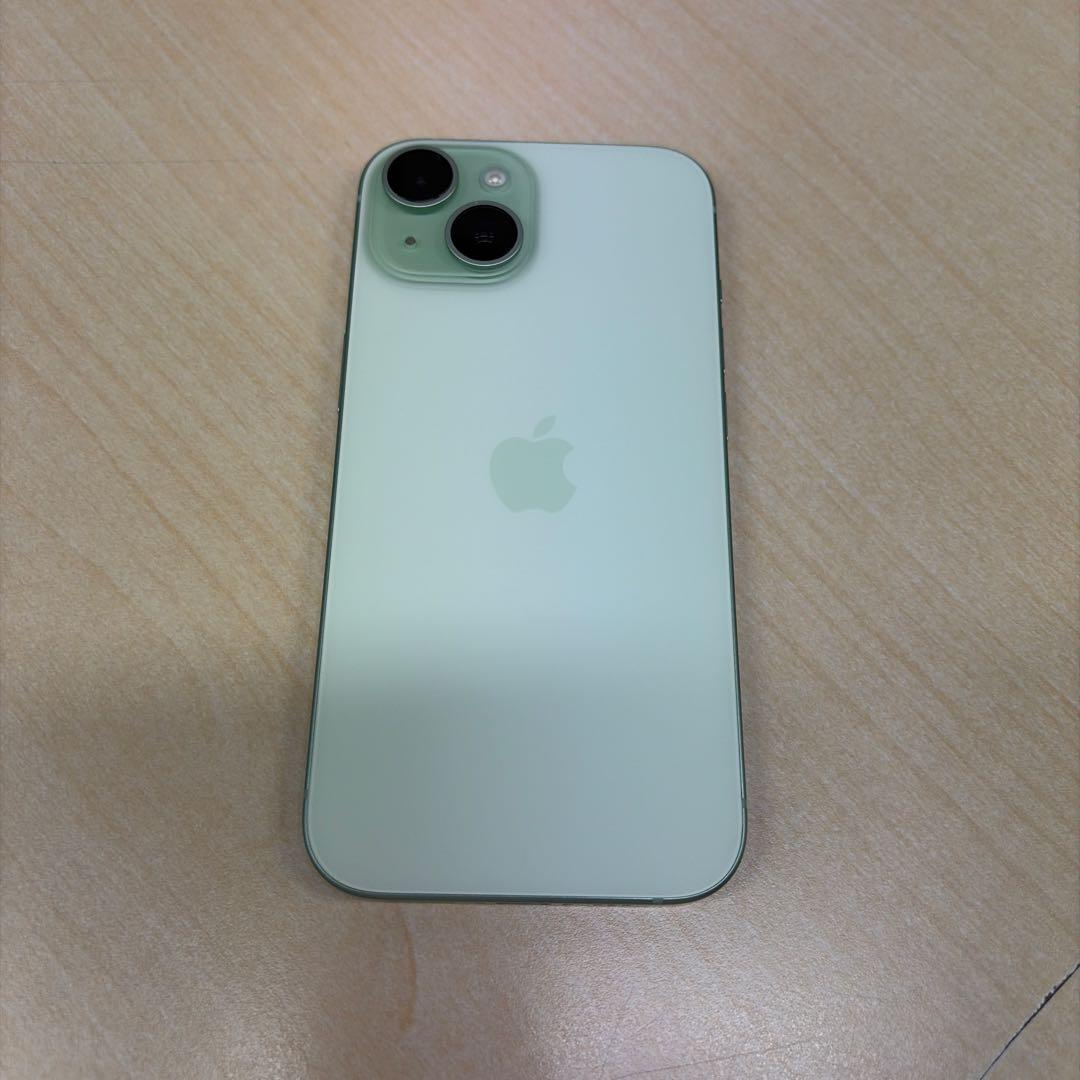 【美品】Apple iPhone 15グリーン 本体　512GB