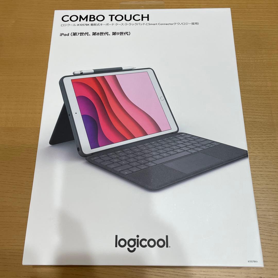 ロジクール iK1057BK着脱式キーボードケースiPad （第7、8、9世代）