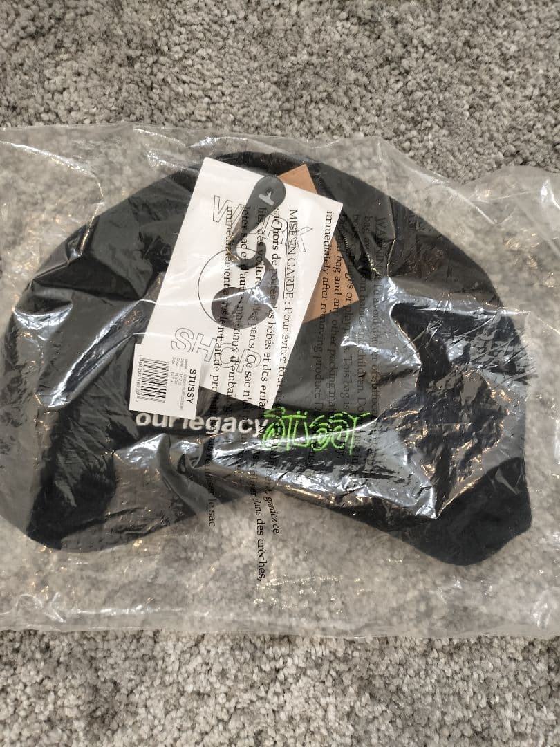 STUSSY OUR LEGACY ビーニー　新品ニットキャップ