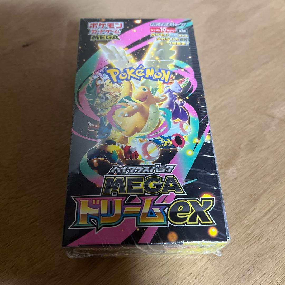 新品未開封！ポケモンカード　MEGAドリームex 1box シュリンク付き