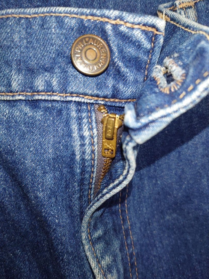 正規 希少ビンテージ ラルフローレン デニムPolo RALPHLAUREN濃紺