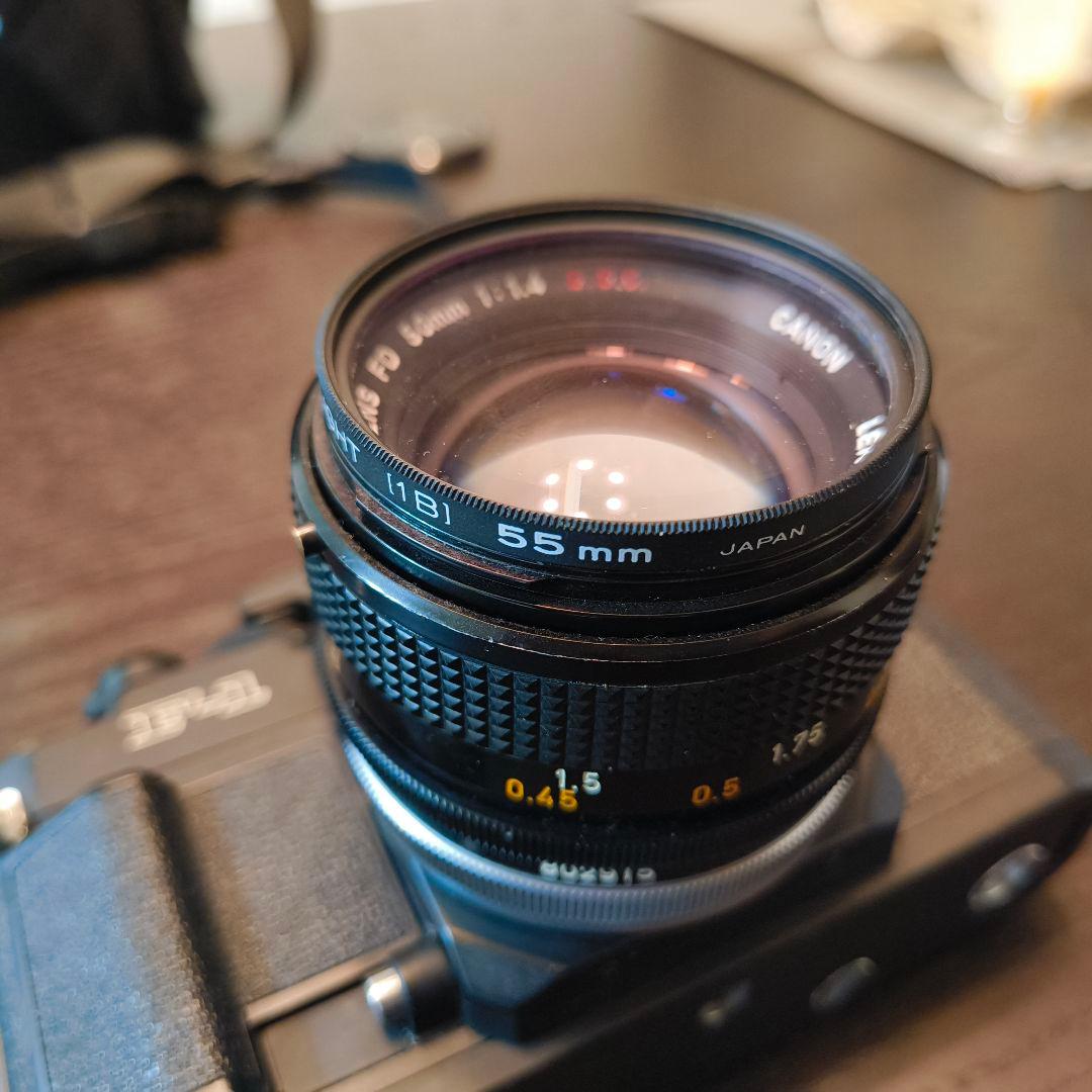 美品 Canon New F-1 50mm F1.4 S.S.C.　付属品多数