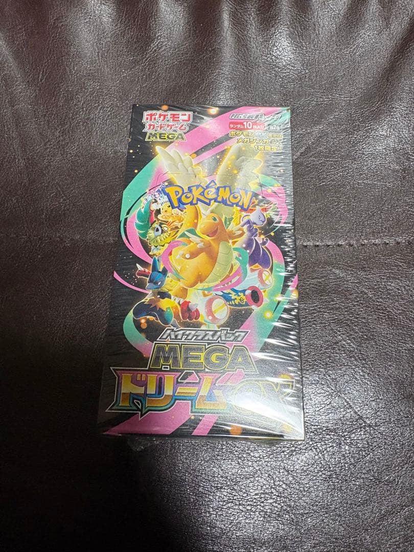 ポケモンカードゲーム MEGAドリームex 新品シュリンク付