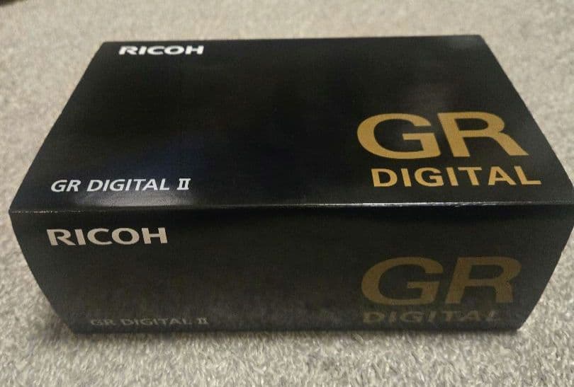 【RICOH】GR DIGITAL Ⅱ コンパクトデジタルカメラ 一式