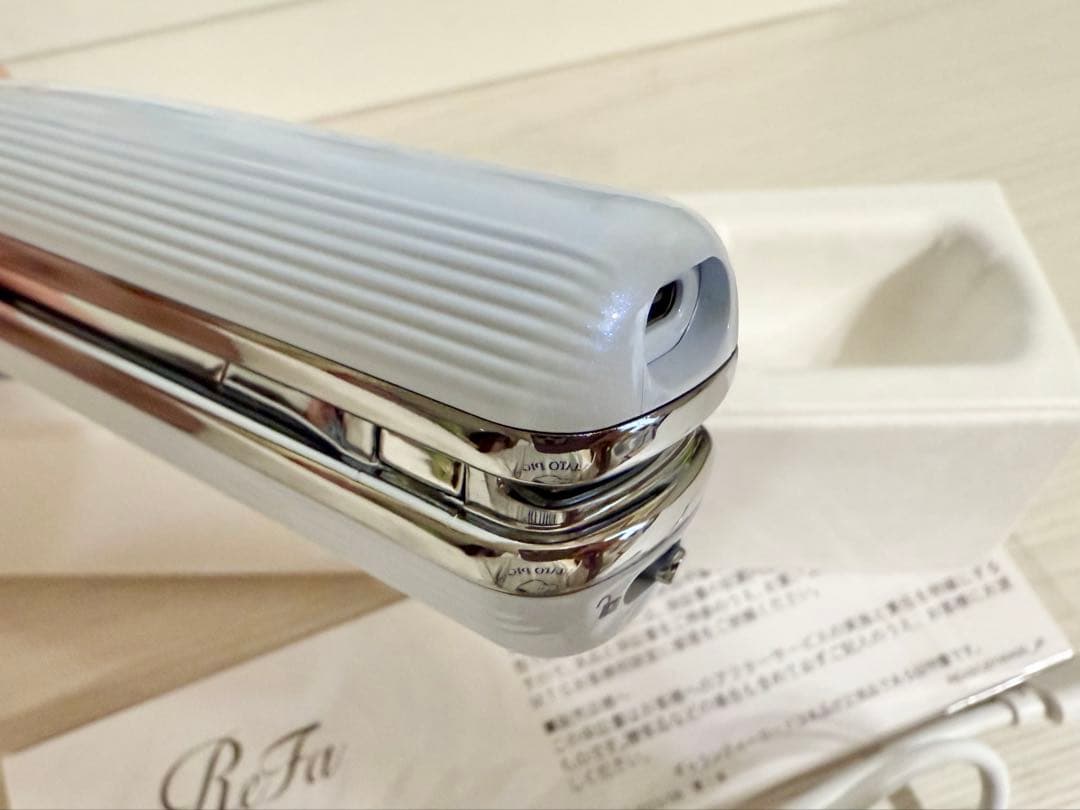 ☆超美品☆ReFa FINGER IRON ST ホワイト　オイル付き