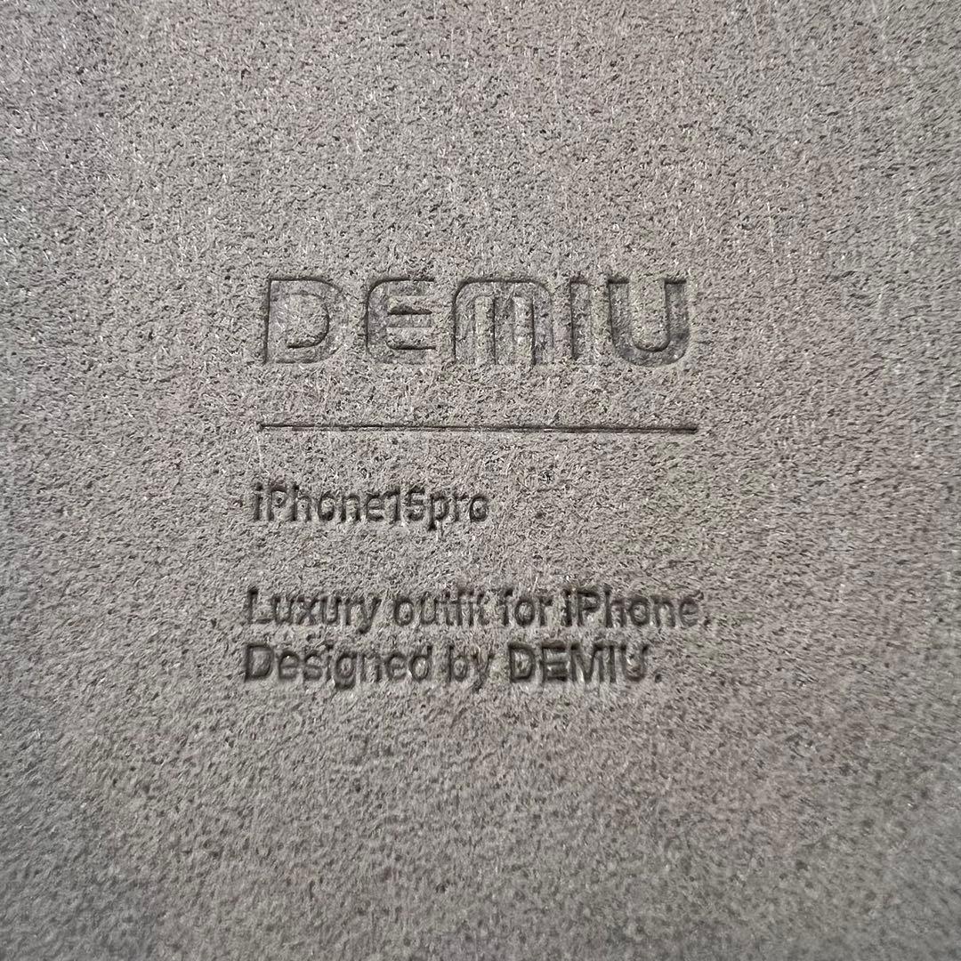 ドロチャン様☆DEMIU BALLON iPhoneケース 15Pro パール