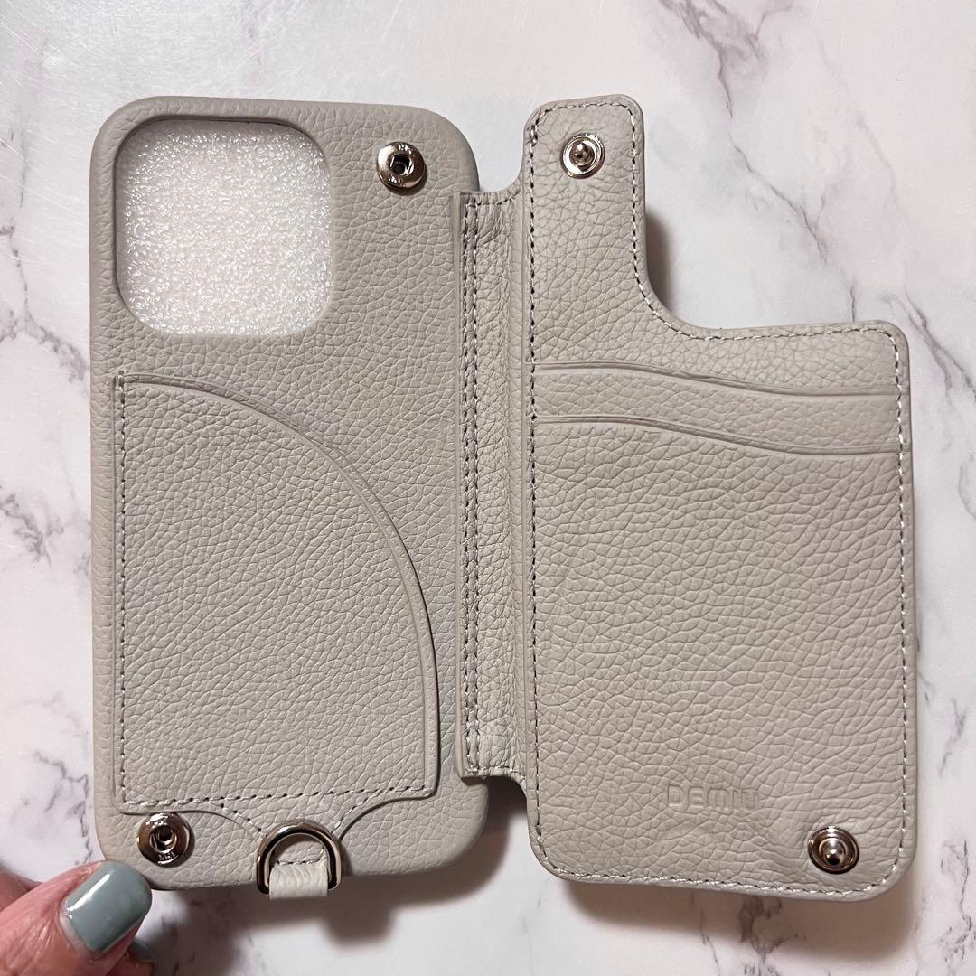 ドロチャン様☆DEMIU BALLON iPhoneケース 15Pro パール