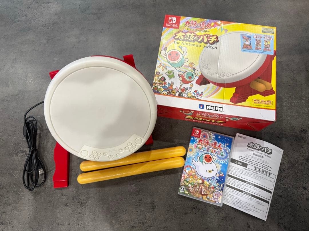 太鼓の達人 for Nintendo Switch ソフト＆太鼓とバチ セット