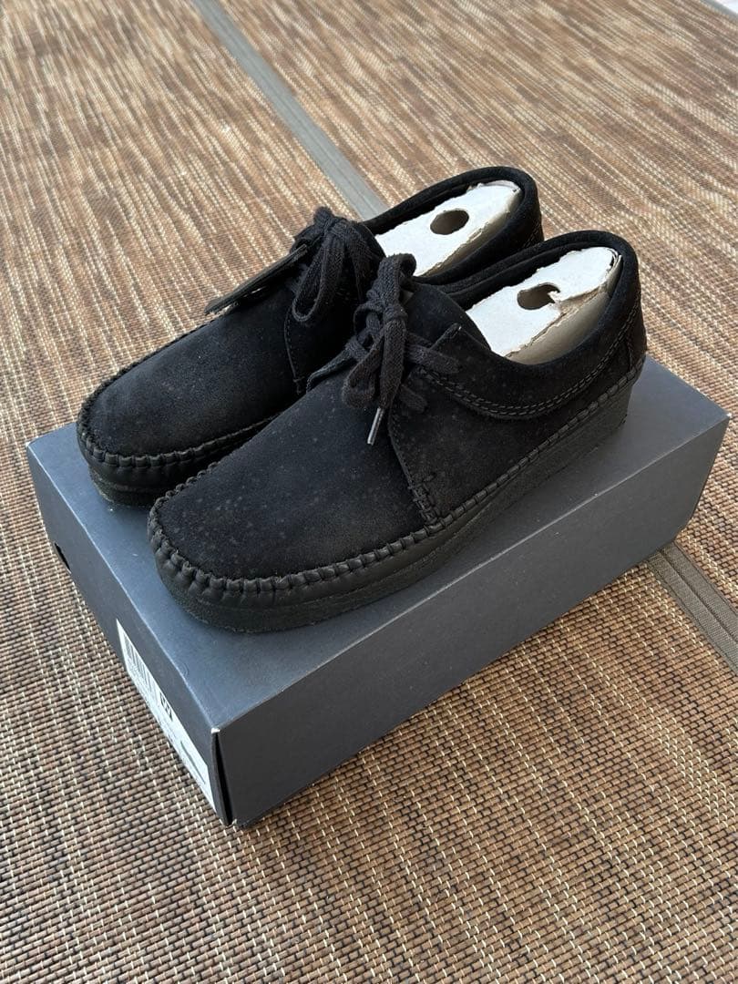 超希少! supreme clarks wallabee 27cm 黒