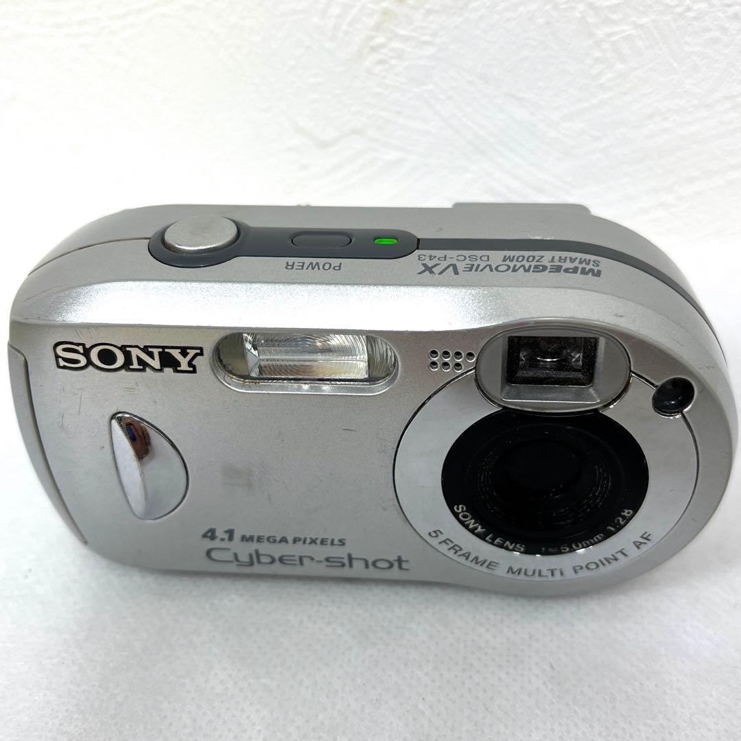 【稼動品】SONY Cyber-shot デジタルスチルカメラ DSC-P43