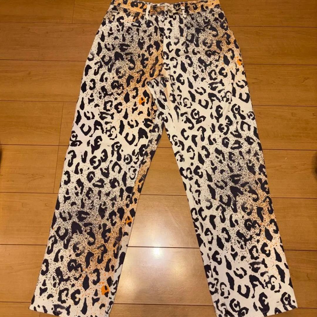 Stussy ヒョウ柄パンツ 29インチ