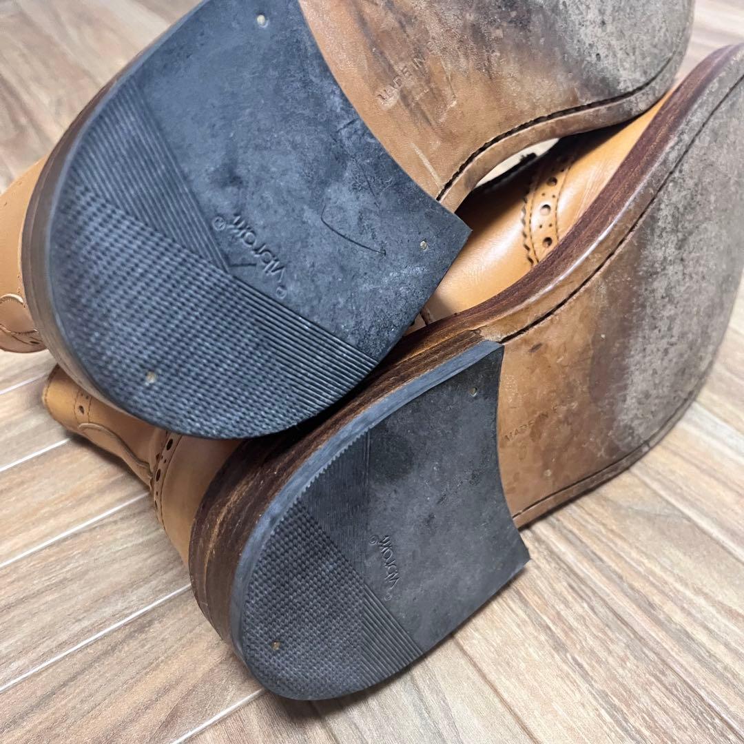 希少　Trickers カントリーブーツ　キャメル　メダリオン　モールトン