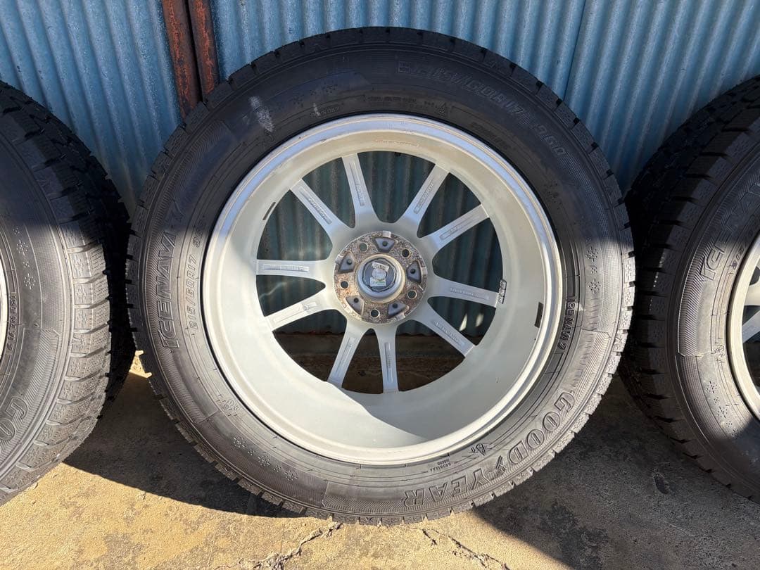 【未使用タイヤ】 215/60R17 スタッドレス•ホイール４本セット