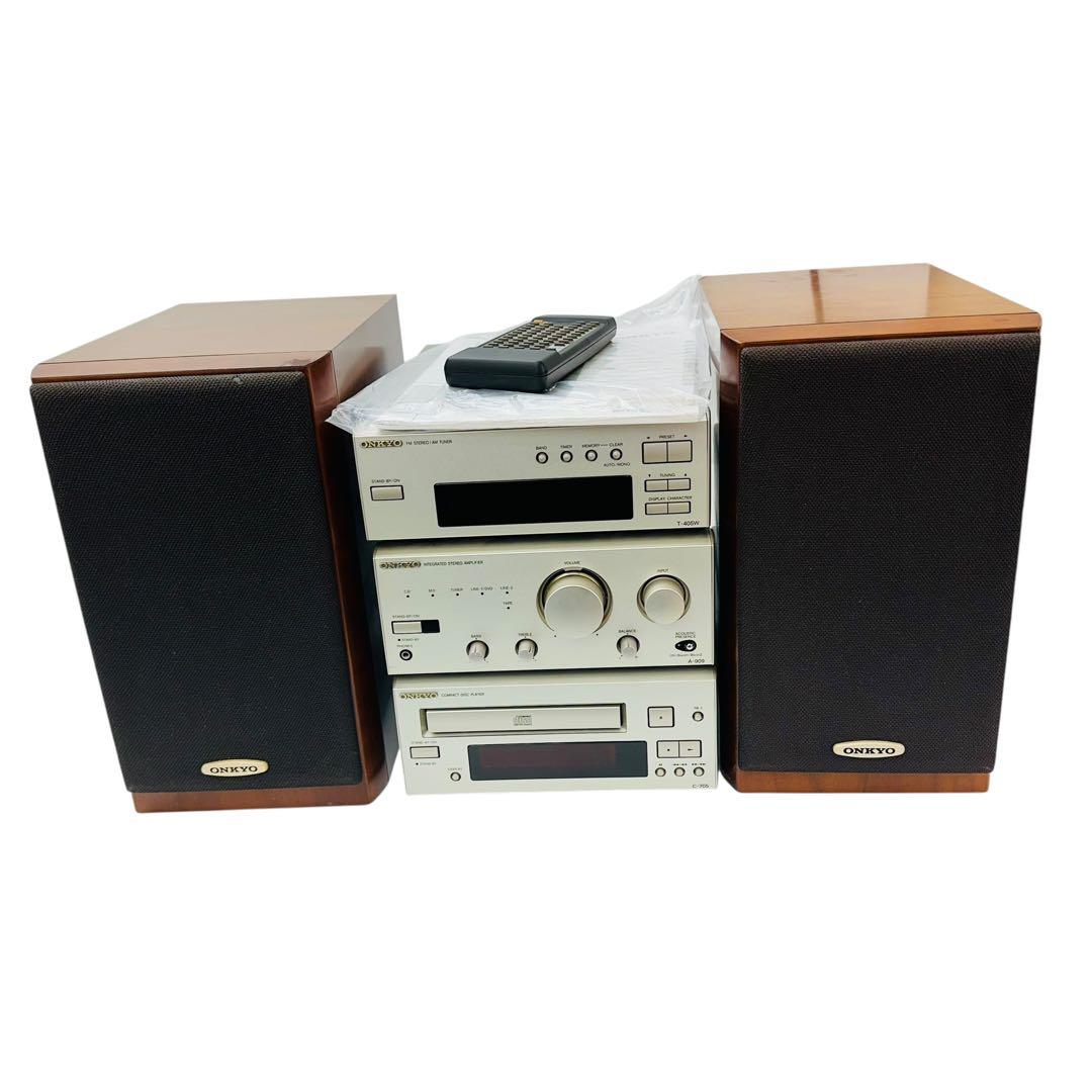 ONKYO オンキョー　ミニコンポ　スピーカー