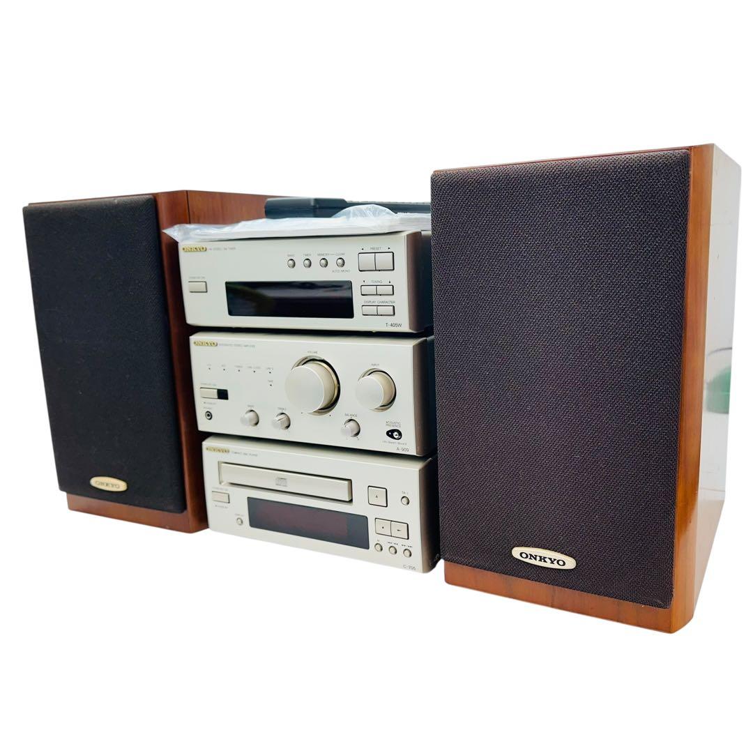 ONKYO オンキョー　ミニコンポ　スピーカー