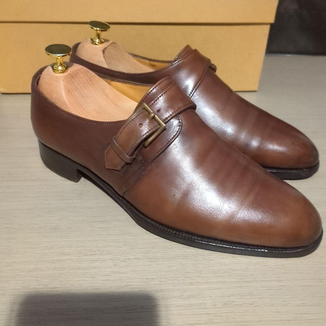 【早い者勝ち】旧 ジョンロブ 6E モンクストラップ マッタ 希少 処分価格です