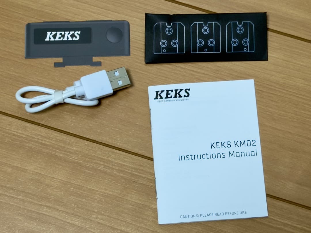 KEKS KM02 露出計 OLED LIGHT METER クローム