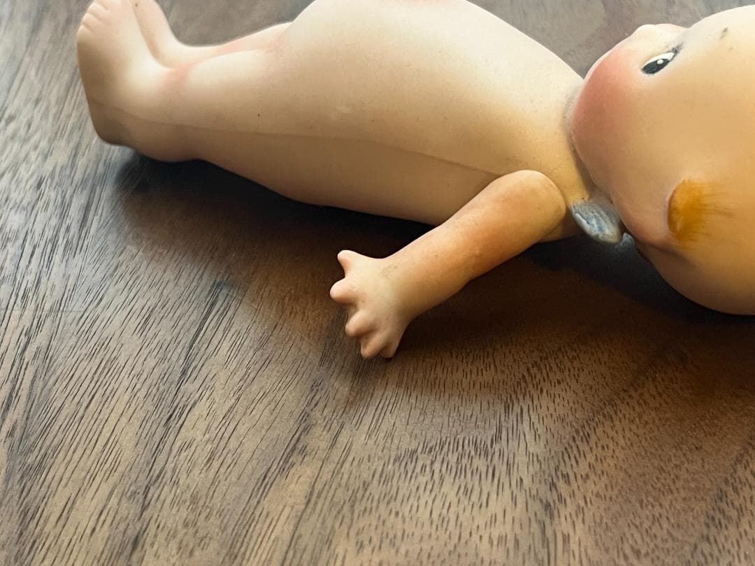 ローズオニール　キューピー人形　アンティーク　ビスクドール　13cm