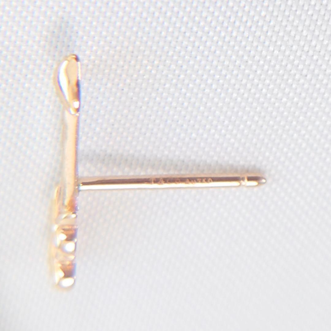 TIFFANY グラフィティ アロー ピアス ローズゴールド 片耳 シングル