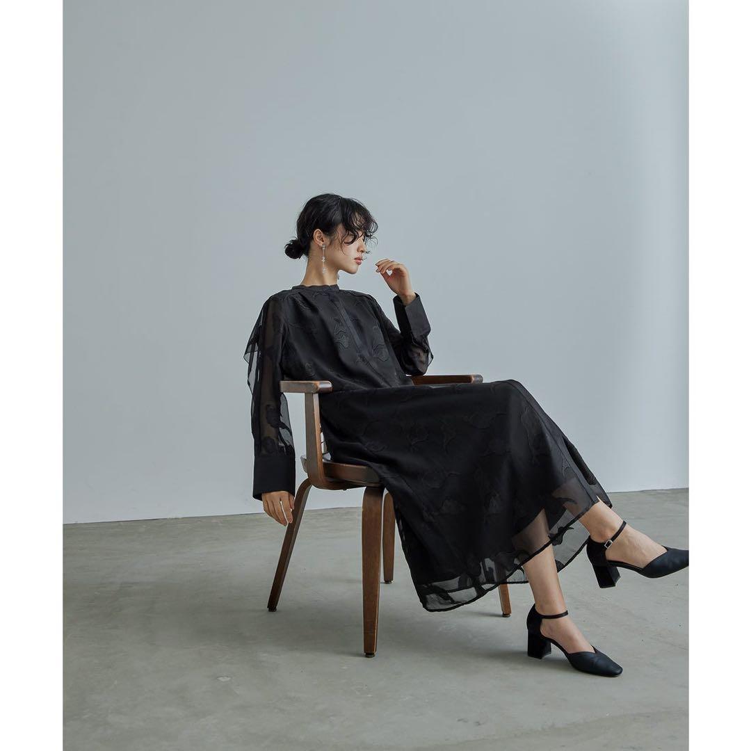 ニアナ【美品】オパールシャツワンピースパーティードレス M