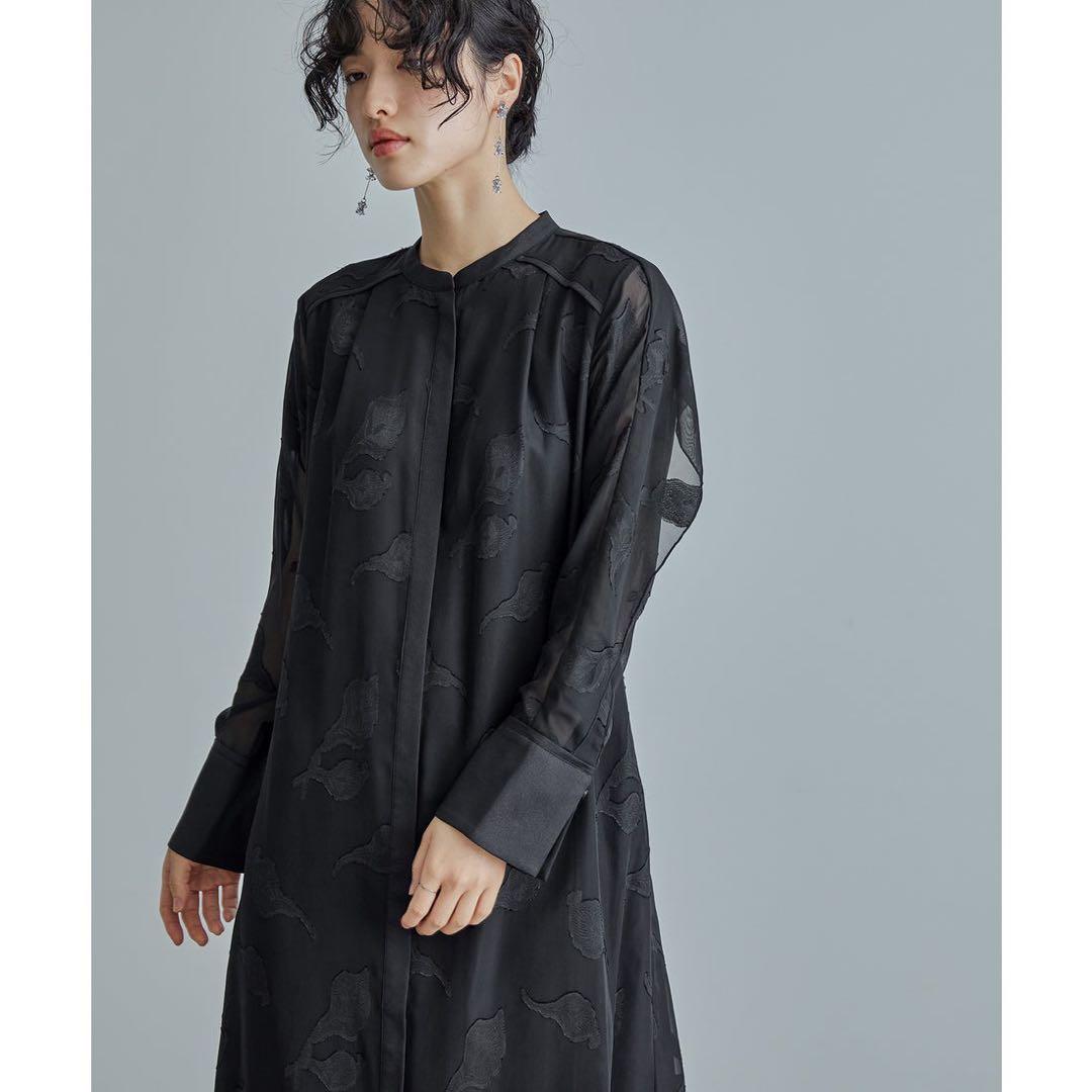 ニアナ【美品】オパールシャツワンピースパーティードレス M